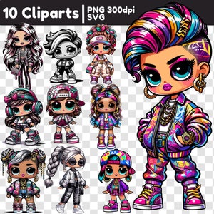 ヒップホップ ガール クリップアート、png ガール ヒップホップ、グラフィティ ガール、SVG、png かわいいクリップアート、ちび png、アニメ グラフィティ、マンガ ストリートウェア ガール、ストリートスタイル ガール