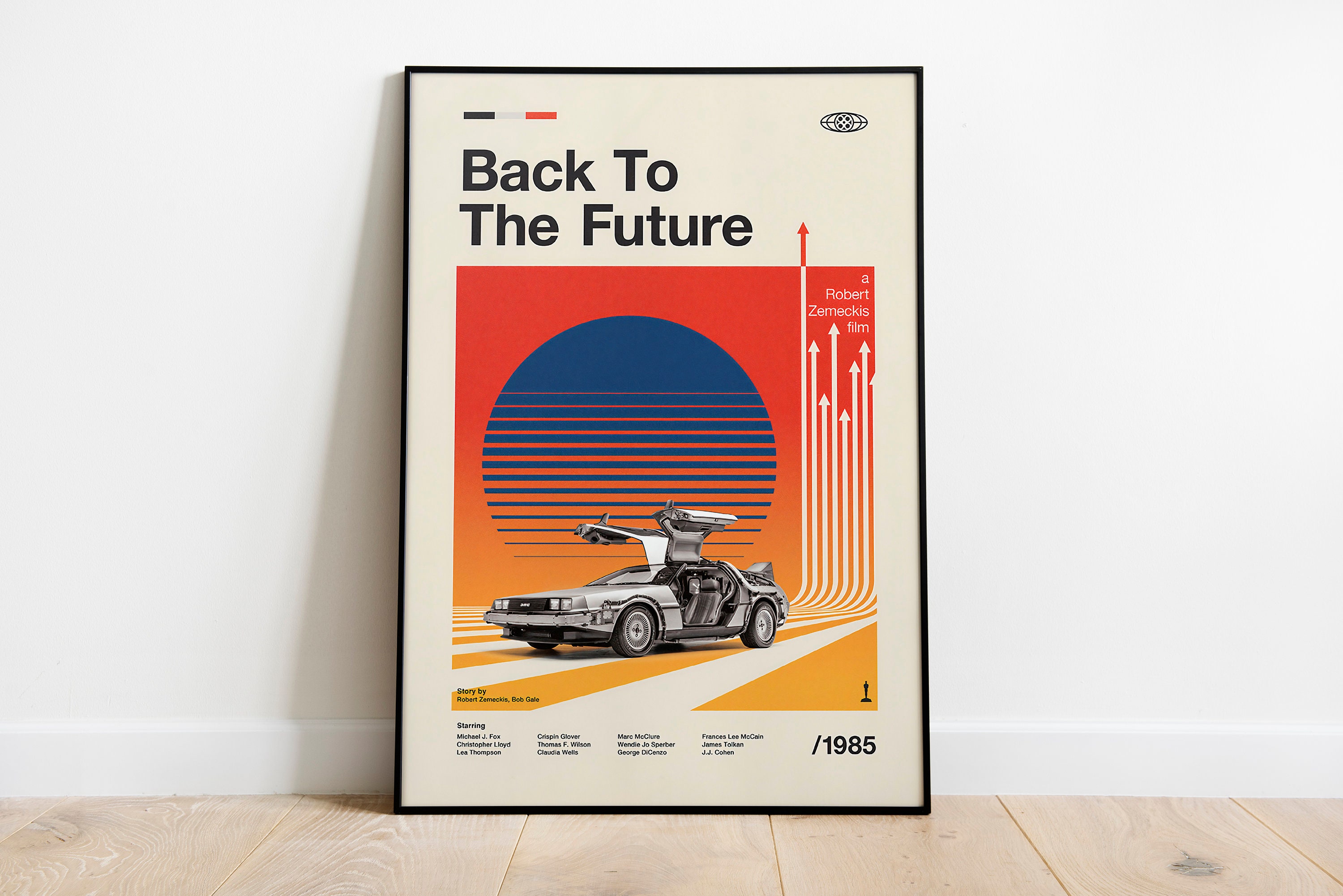 Poster Volver Al Futuro Tipo Cartelera Back To The Future