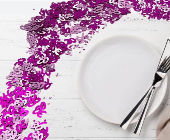 Table Confetti - Pink 30th Table Confetti - Pink 30th
