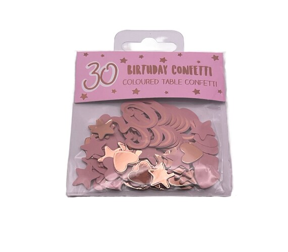 Table Confetti - Pink 30th Table Confetti - Pink 30th