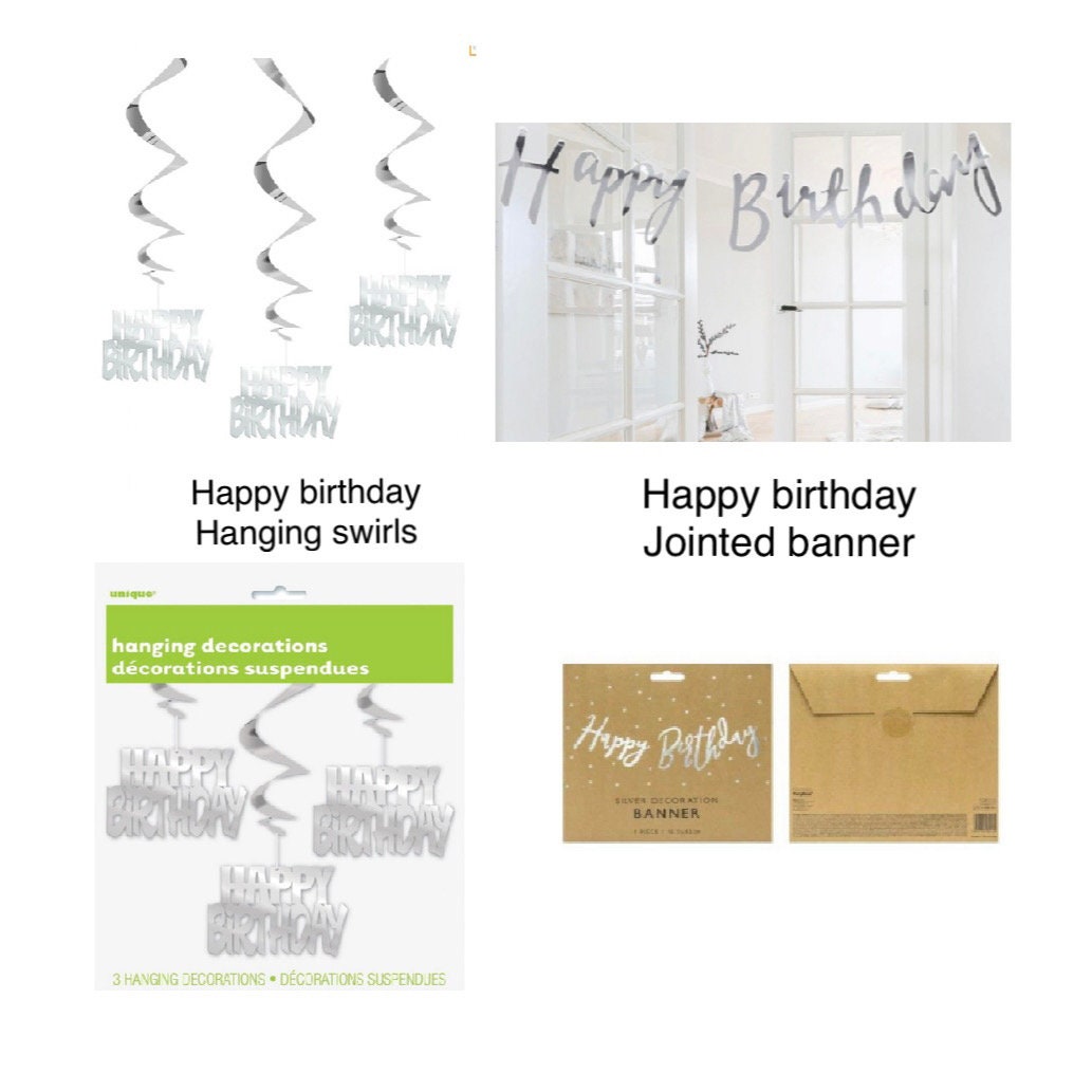 Türbanner 'Happy 65th Birthday' In Blau/Silber – 30x180 Cm Für Die Perfekte Partydeko