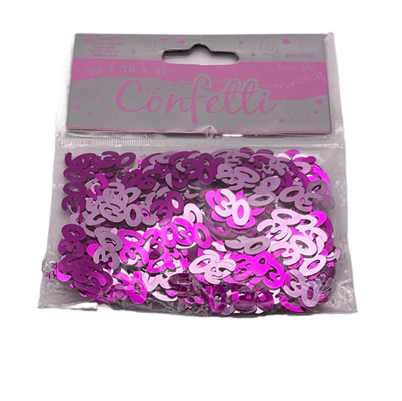 Table Confetti - Pink 30th Table Confetti - Pink 30th