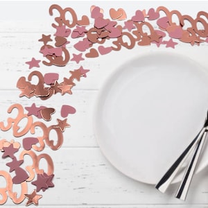 Table Confetti - Pink 30th Table Confetti - Pink 30th