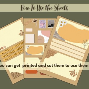 Printable Aesthetic Sticker Pack-sticker Pack-aesthetic Sticker Pack ...