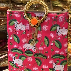 confezione da 100 borse indiane fatte a mano per bomboniere e regali. Pochette da donna ricamata Potli/Pouch/Borsa con coulisse Regalo di ritorno