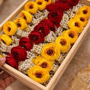 100 Pcs adjustable bracelets Sangeet Haldi Mehndi Ganey Ganaas Indian Weding Bracelets Mehndi Mayoon,sangeet gifts,nikah gifts,dholki favors image 1