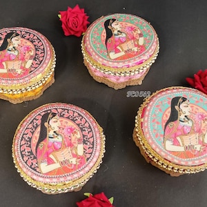 10-100 Bulk Indian favor-Mithai Steel ladoo Box-250gm-Dry fruit Thambulam-Return Gift for Pooja-Sweets-Bhaji-Hindu Punjabi-Muslim wedding