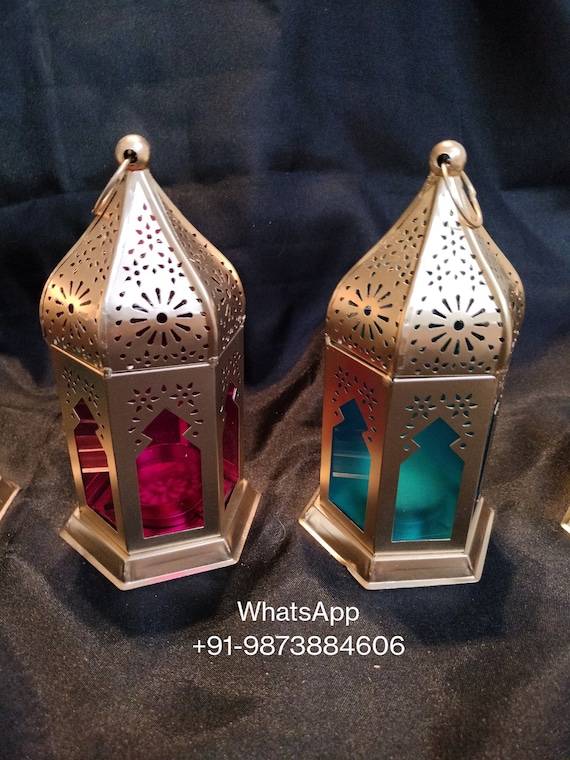 20 Stück hochwertiges Lotus Glas Teelicht / Geschenk/ Diwali Geschenk/ Diwai Diwas/ Teelichter/ Kerzenhalter/ Tischdeko/ Tisch Diya/ Diwali Geschenk