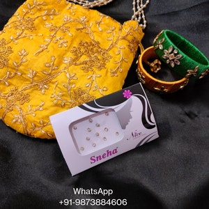 50 X Mehendi Favours Bridesmaid Gifts Wedding Return Gifts Sangeet Gifts Potli Bag Bangle Bindi Jewellery Giveaway Gift