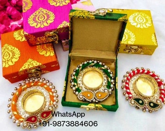 Tea light pack for gifting on wedding gift ,diwali gift / diya / candle stand /haldi gift /mehndi gift Occasion Assorted Colors Gift