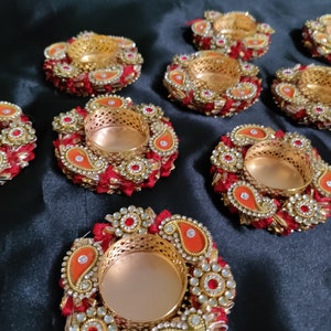 300 pc wholesale lot of diwa/diya / tealightfor mehndi decor /haldi decoration or for diwali decor /diwali gifts n various ocassions