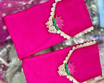 Lot Of 5 to 100 Indian Handmade Women's Embroidered Mobile Cover, Indian Wedding Gift, Party Favors, Return Favors, Gift For Guest