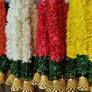 200 PCs fabric handwork Hangig for Decoration Floral Wall Hangings fr Temple,Diwali Decor Hanging,Diwali Gift Decor,Weding,Al Festival Decor