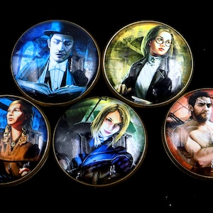 Fichas de investigador de Arkham Horror LCG (reversibles) / La conspiración de Innsmouth / Mejora de juego de mesa hecha a mano