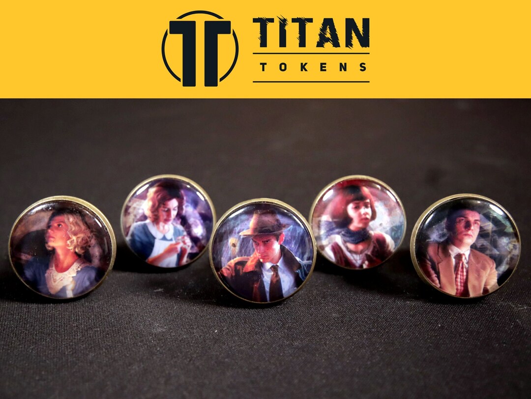 Jetons Bruns (brown Tokens) Pour Jeu De Société Modern Horror / Lobotomy Boardgame - Occasion, Miniature #E