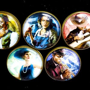 Fichas de investigador de Arkham Horror LCG (reversibles) / The Dunwich Legacy / Mejora de juego de mesa hecha a mano