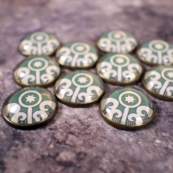 Arkham Horror LCG Clue Tokens | Custom Design | Handmade Boardgame Upgrade