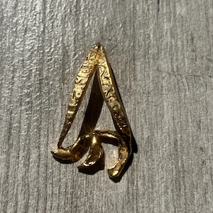 Modernist Abstrakt Gold-Ton