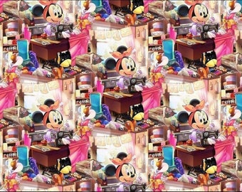 Mickey mouse Stoff Sommersweat