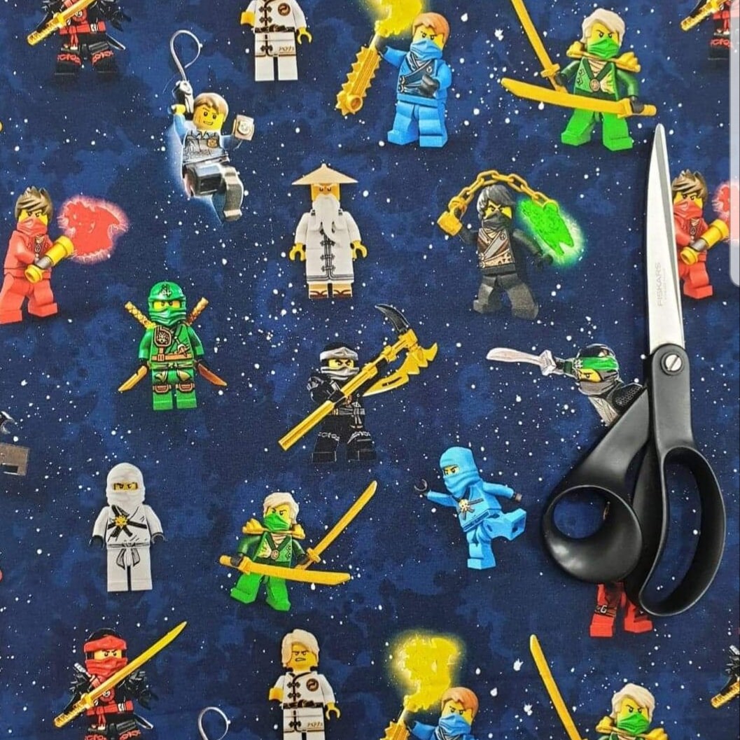 Lego ninjago fabric clearance