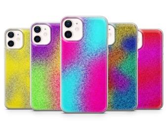 Gradient Phone Case Neon Trippy Cover for iPhone 17Pro, 16, 15, 14, 13, 12, Samsung S25, S24, S23FE, S22, A16, A26, A56, Pixel 10, 9