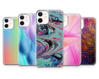 Gradient Phone Case Colorful Gift Cover for iPhone 17Pro, 16, 15, 14, 13, 12, Samsung S25, S24, S23FE, S22, A16, A26, A56, Pixel 10, 9