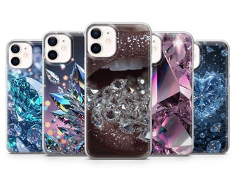 Diamant Handyhülle Luxus Crystal Cover für iPhone 17Pro, 16, 15, 14, 13, 12, Samsung S25, S24, S23FE, S22, A16, A26, A56, Pixel 10, 9