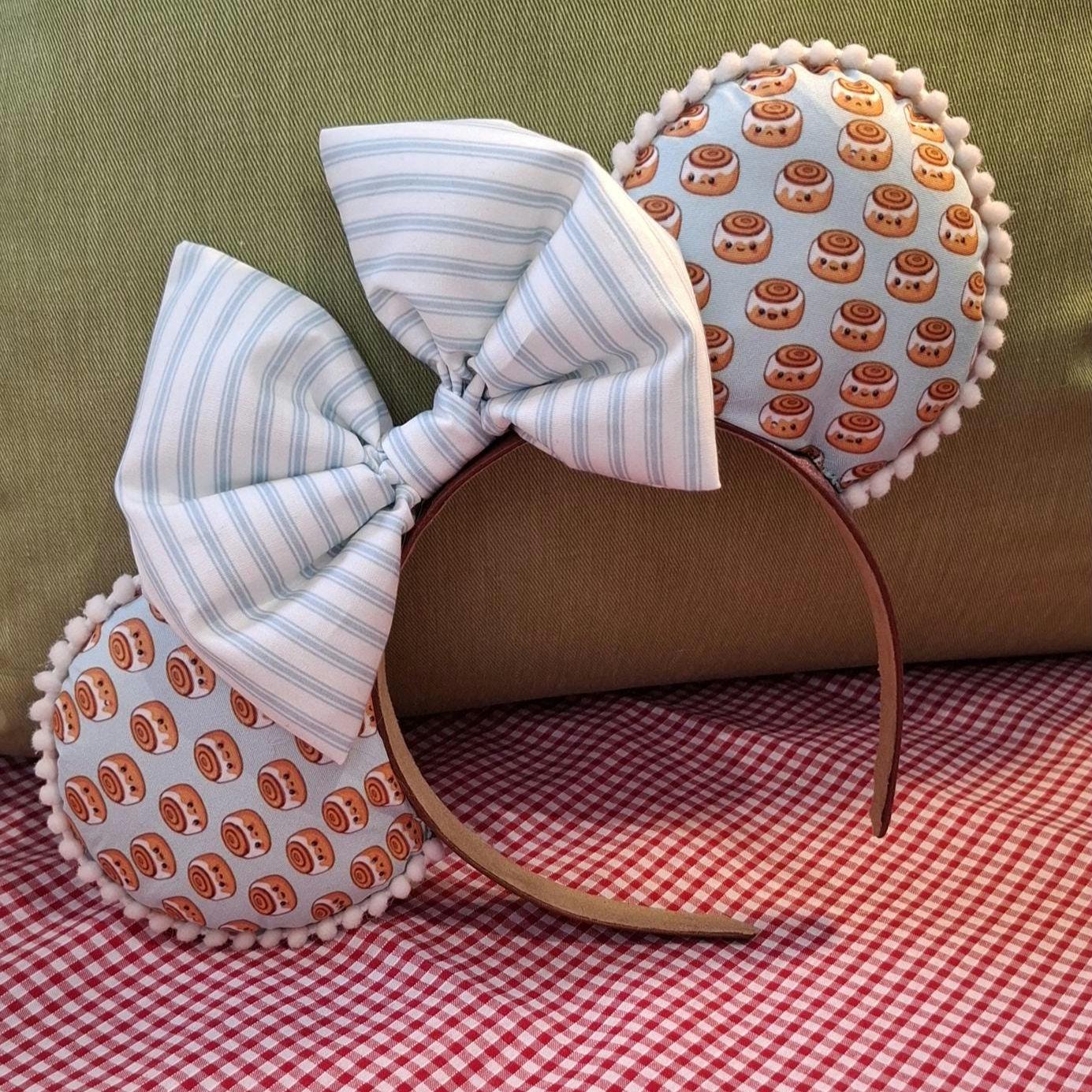 Disney Minnie Mouse Ears Orange Bow Sequin Halloween Plaid Headband NEW! 3 Candy Corn Orange Sequin Mickey Mouse Disney Ears - Etsy main image 3