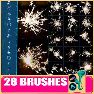 procreate brushes fairy stick fireworks, fireworks stick sparks fireworks bloom animation fireworks flash, photoshop fireworks, photoshop