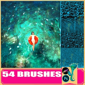 Water Surface Brushes for Procreate & Photoshop