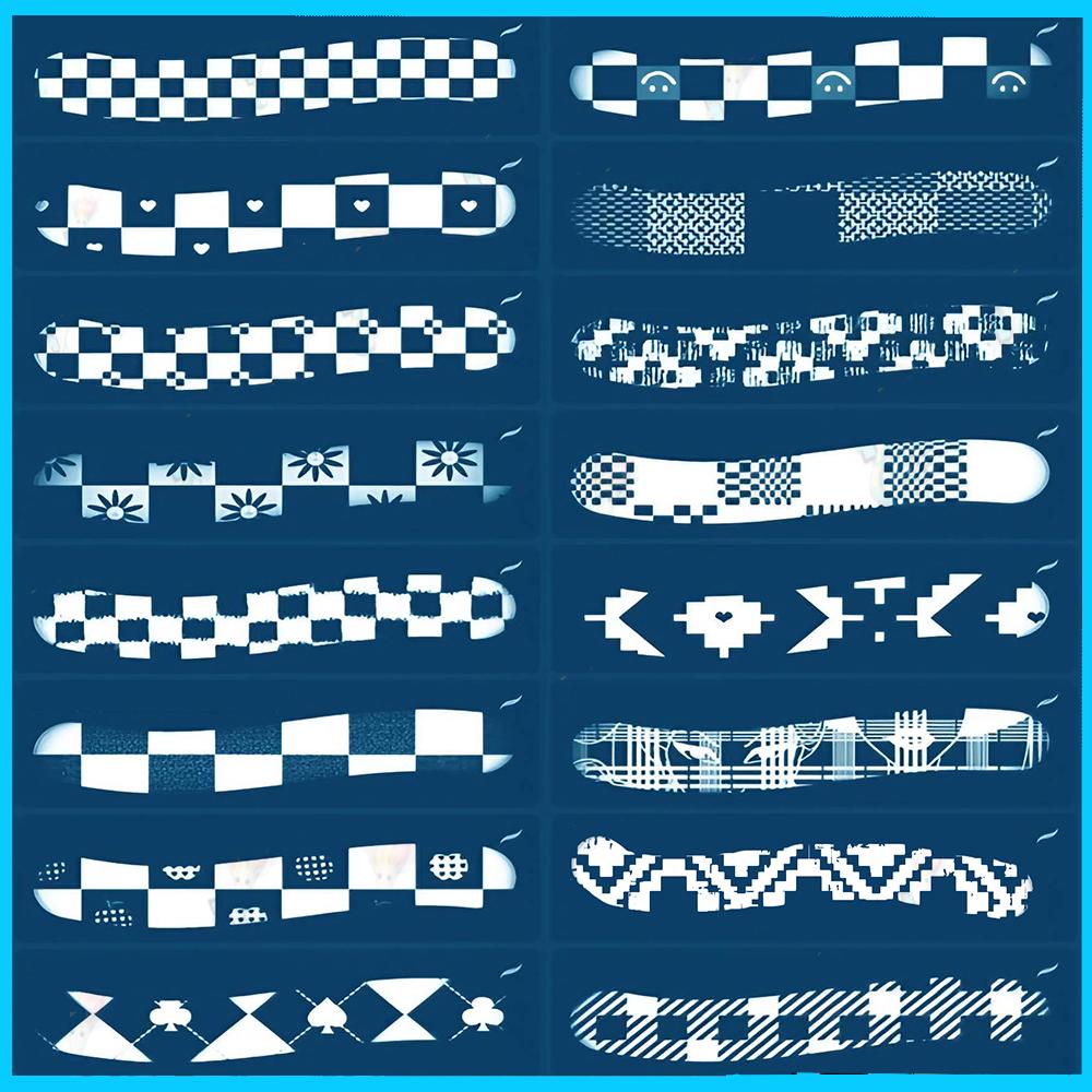 Checkerboard Pattern Brushes for Procreate & Photoshop - Etsy