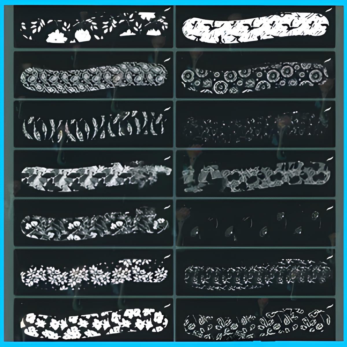 Japanese Style Pattern Brushes for Procreate & Photoshop - Etsy