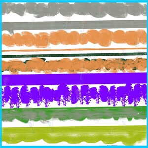 60 Oil Painting Texture Brushes: Procreate & Photoshop image 3