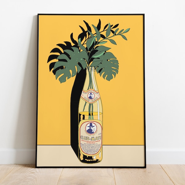 Club Mate  Pflanze/Poster/Plakat - Digitaler Download