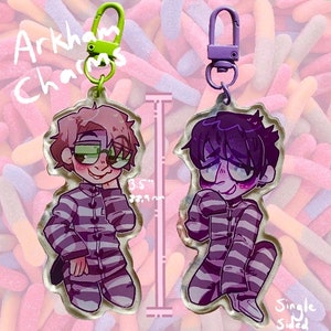 Nygmobblepot Edward and Oswald Arkham Charms