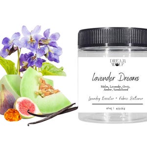 DWS Lavender Dreams Laundry Scent Booster and Water Softener, Laundry Crystals, Scented Laundry Softener, Natural Washer Perfume