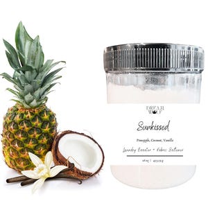 DWS Sunkissed Laundry Scent Booster and Water Softener, Laundry Crystals, Scented Laundry Softener, Natural Washer Perfume