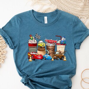 Disney Cars Shirt, Disney Cars Group Shirt, Lightning McQueen Shirt, Disney Family Shirt, Tow Mater Shirt, Epcot Disney Cars Shirt