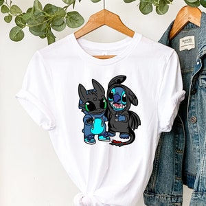 Disney Stitch Shirt, Toothless Shirt, How To Train Your Dragon, Disney Family Shirt, Lilo and Stitch Shirt, Kids Disney Shirt, Ohana Shirt