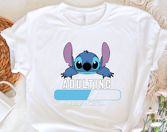 キッズ スティッチ シャツ、おもしろいスティッチ シャツ、ディズニー幼児用スティッチ シャツ、リロ アンド スティッチ シャツ、ディズニー トリップ シャツ、オハナ シャツ、かわいいスティッチ T シャツ