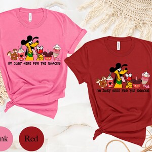 Disney Pluto Shirt, Disney Snacks Shirt, Disney Family Shirt, Mickey Ears Shirt, Disney Trip Shirt, Disneyworld Shirt, Disneyland Shirt image 4