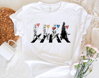 Maglietta Star Wars Disney, Maglietta Droids, Maglietta con orecchie di Topolino Stormtrooper, Maglietta Disney Crew Star Wars, Maglietta per feste Disneyland Star Wars