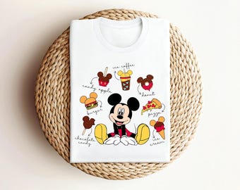Disney Snacks Mickey Shirt, Disney Mickey Mouse Tee, I'm Just Here For Snacks Shirt, Disneyland Family Trip T-Shirt, Disneyworld Trip Shirts