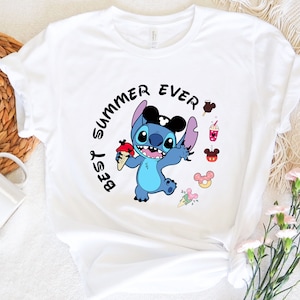 Best Summer Ever Shirt, Disney Stitch Shirt, Stitch Snacks Shirt, Kids Disney Shirt, Lilo and Stitch Shirt, Disney Trip Shirt, Ohana Shirt