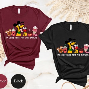 Disney Pluto Shirt, Disney Snacks Shirt, Disney Family Shirt, Mickey Ears Shirt, Disney Trip Shirt, Disneyworld Shirt, Disneyland Shirt image 3