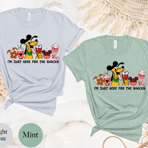 Disney Pluto Shirt, Disney Snacks Shirt, Disney Family Shirt, Mickey Ears Shirt, Disney Trip Shirt, Disneyworld Shirt, Disneyland Shirt image 2