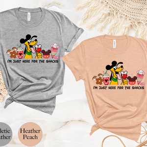 Disney Pluto Shirt, Disney Snacks Shirt, Disney Family Shirt, Mickey Ears Shirt, Disney Trip Shirt, Disneyworld Shirt, Disneyland Shirt image 7