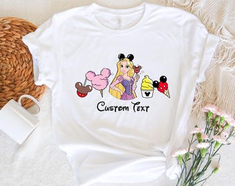 Disney Princess Shirt, Women's Disney Shirt, Rapunzel Shirt, Custom Princess Shirt, Snow White, Princess Belle, Jasmine, Disney Girls Trip