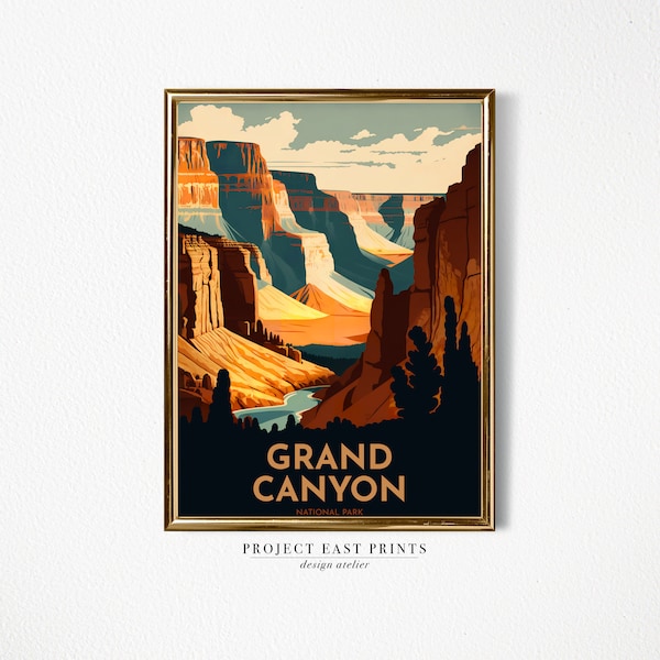 Grand Canyon Poster - Etsy
