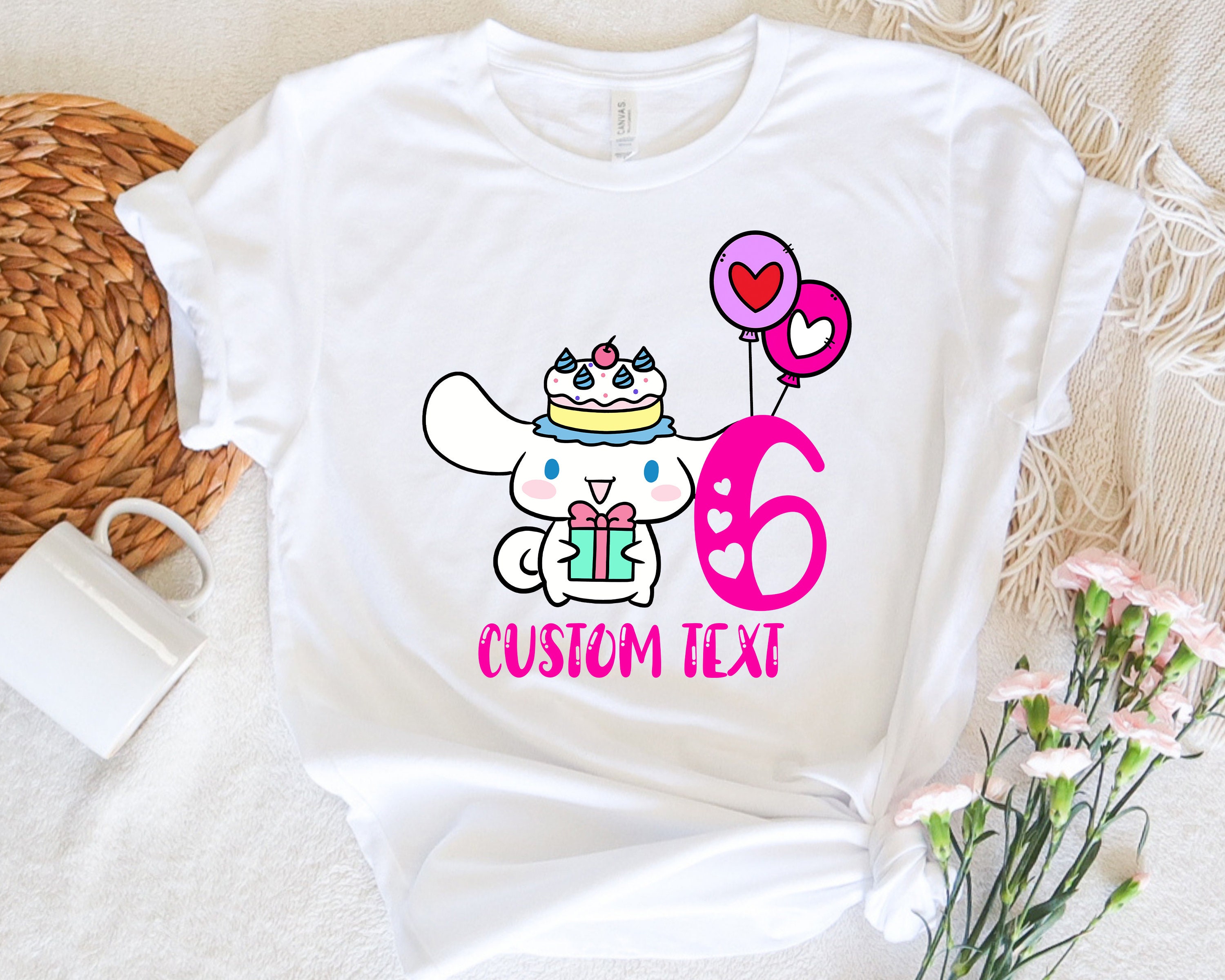 Hello kitty first birthday shirt hotsell